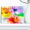 Designart - Bunch of Colorful Flowers Sketch - Extra Large Floral Wall Art